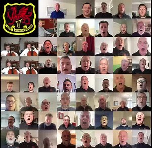 Treorchy Male Choir 🏴󠁧󠁢󠁷󠁬󠁳󠁿❤️ ' Anthem ' from the musical Chess | Wales2Win