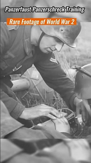 Panzerfaust and Panzerschreck Training - Rare Footage