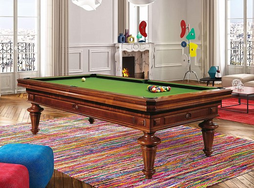Billard traditionnel Américain, Français - Table ardoise | René Pierre