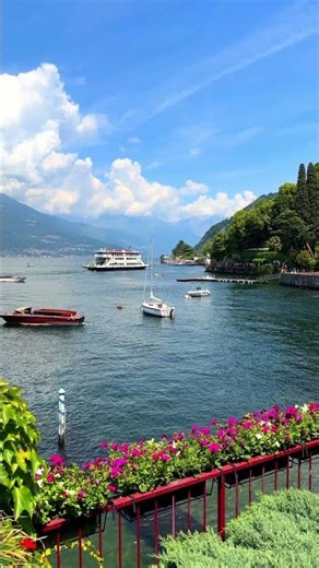 Beautiful Varenna (Lake Como) Like Always #LakeComo #italyvibes #varenna
