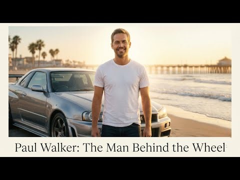 Paul Walker: Master of Speed, Man of Heart | The Story of an Unforgettable Legend