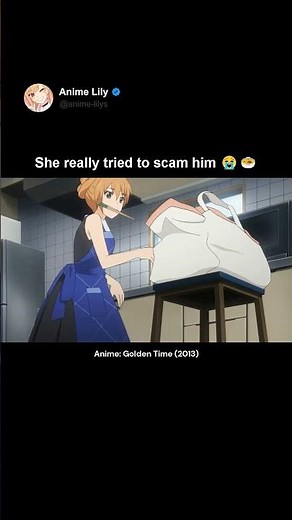 Would you let her cook for you? 🤔 #anime