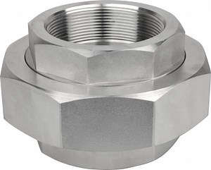 [Hot Item] 1/2" B16.11 Socket and Threaded Union Stainless Pipe Fitting