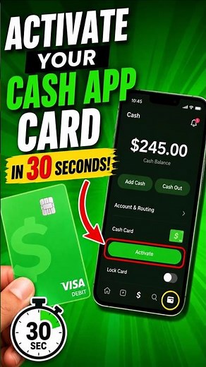 Activate Your Cash App Card in 30 Seconds