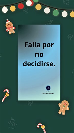 La mayoría no falla por falta de talento.