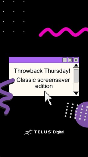 A good memory to recall: The always entertaining screensavers for Windows 98. Who used them? 👾 | TELUS Digital