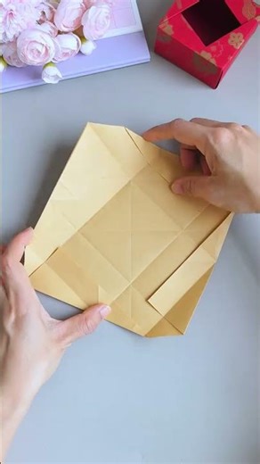 DIY Easy Storage Box - Master the Art of Folding in 2 Steps