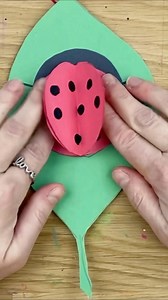 8K views · 38 reactions | Here is a cute 3D paper craft to make with your little one!! #papercrafts #papercraftsforkids #easypapercraft #craftsforkids #constructionpaper #kidscrafts | Construction Paper Crafts for Kids | Facebook