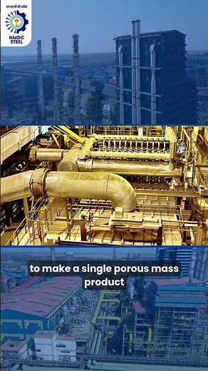 The Heart of Steel: How Sinter Plants Boost Production #sintering #nmdcsteel #steelmaking