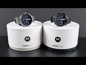 Moto 360 (Black vs Gray): Unboxing & Review