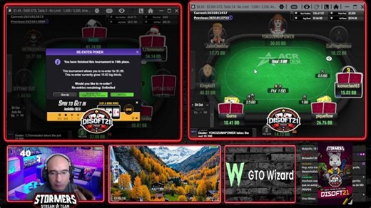 Miércoles tempranero con los torneos de ACR Poker. Crea tu !cuenta CODE: disoft21 en ACR Poker @acr_pkr 🚀Ven y acompáñame