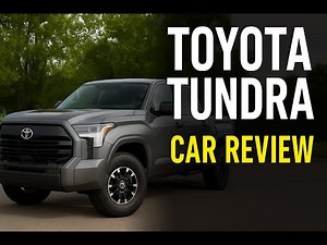 “2025 Toyota Tundra Review: The Full-Size Truck That’s Changing Everything!”