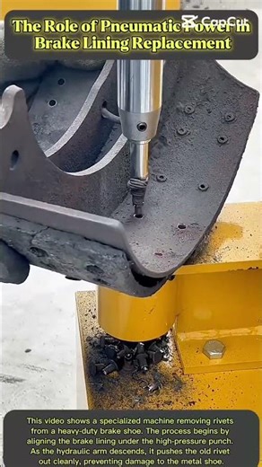 The Role of Pneumatic Power in Brake Lining Replacement 👍