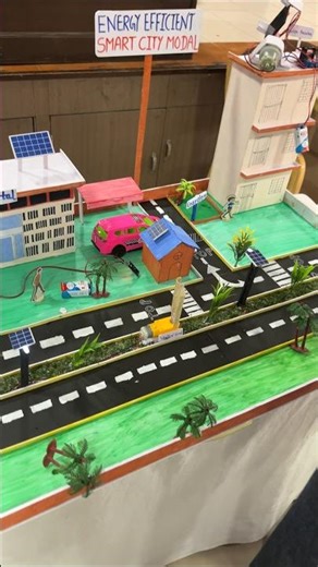 smart dustbin smart city model science project DIY #shorts