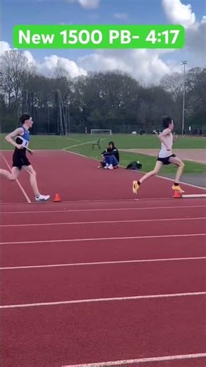 Ebisham League meet 1. New 1500 PB - 4:17, happy with that.