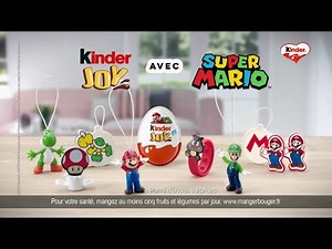 Kinder Joy "collection Super Mario" Pub 20s