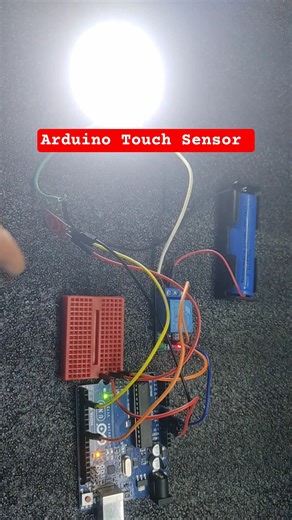Arduino Touch Sensor #shorts