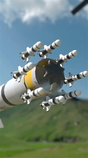 Iran’s Secret MIRV Missile 😳 One Missile Turns Into 10 Bombs!