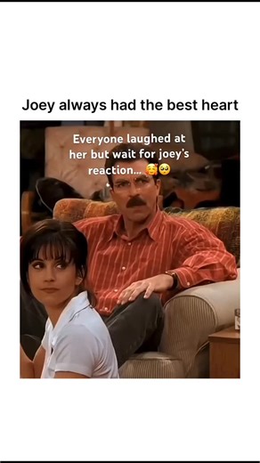 The High Humor Community on Instagram: "Joey Tribbiani always had the best heart, and that’s what made him unforgettable. On Friends, he wasn’t the smartest or the most strategic, but his loyalty, kindness, and innocence were unmatched. He gave freely without expecting anything in return, whether it was sharing food, comforting a friend, or going out of his way to make someone feel loved. Joey’s heart wasn’t just about big gestures — it was in the little things: cheering Monica on, defending Cha