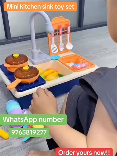 Mini Kitchen Set for Your Baby: Fun and Learning