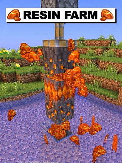 Easy Minecraft Resin Farm Tutorial
