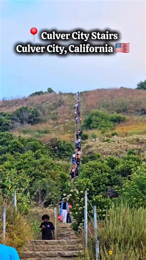 📍Culver City Stairs, Culver City California 🇺🇸 #culvercitystairs #losangeles #elviajedekarla #fyp #weekend #placestovisit #foryou | Karla Castillo