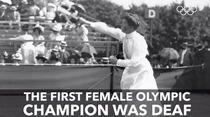 390K views · 5.5K reactions | The inspiring first ever female Olympic champion. ITF Olympic Tennis Wimbledon | Olympics | Facebook