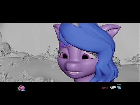 My Little Pony A New Generation, Sunny saying "goodbye" to Izzy. (Unused, not in the final movie)
