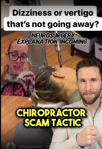 Replying to @dan This chiropractic technique is insanely silly but one of my patients fell victim to it last year. 3 years ago he was told to seek a surgical consult for a true case of radiculopathy with severe motor deficits from a compromised nerve root (the muscles in his lower leg were not working at all). This is an issue that clearly indicates a surgical consult at the very least & is very easy for even the least competent clinician to identify & make the proper referral. Feeling fearful o