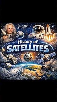 The History of Satellites | From Sputnik to Modern Space Technology #satellite #history #shorts