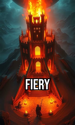 Discover the science behind the glow! #FieryFortress #ScienceMagic #CurseOrScience