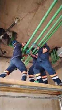 connecting of ppr water supply pipe #pprc #plumbing #work