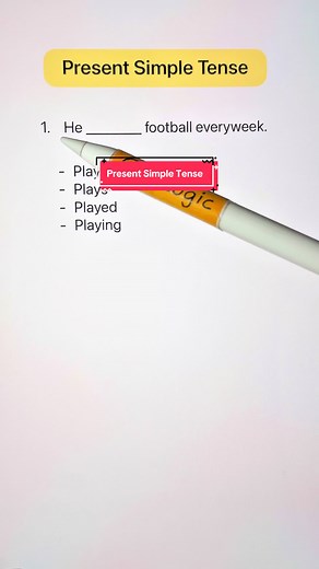 Understanding Present Simple Tense in English