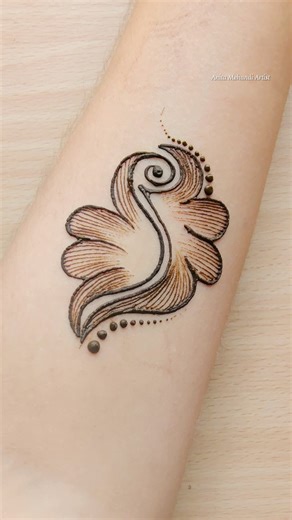 beautiful and easy mehandi design #mehndi #henna #mehandidesign #letestmehndi