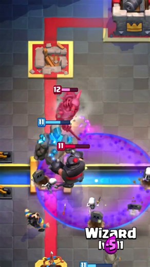 The Electro + Hero Wizard "STUN VORTEX" is Game-Breaking! ⚡🌪️ #Shorts #ClashRoyale #USA #Gaming