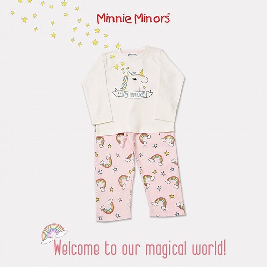 8.1K views · 164 reactions | Oh! hey, there 'lil unicorn. Are you up for pyjama party?濾 Winter collection available in-stores and online. SHOP NOW: https://www.minnieminors.com/pk/multi-sleepwear-gnw-098 #MinnieMinors #SuperSquad #newwintercollection2020 #wintercollection #winterseason #winter #FW20 | Minnie Minors | Facebook