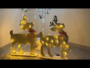 We'll show you how to make these Christmas reindeer step by step. 🥰