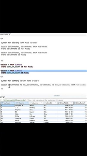 setting a column ALIAS in PostgreSQL