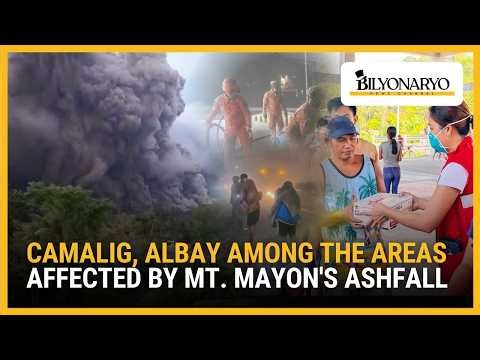 Camalig, Albay among the areas affected by Mt. Mayon's ashfall | Midday Report