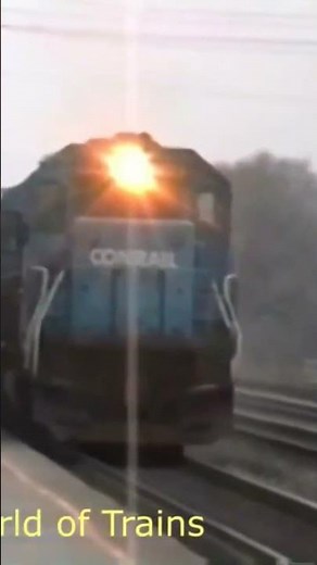 Conrail freight train Buffalo, New York 1991.