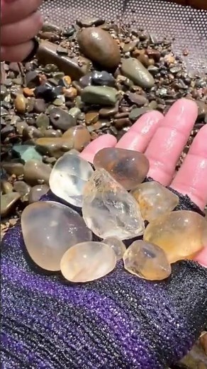 We Found Hidden Crystals in the River!