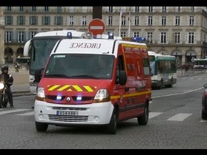 Sapeurs Pompiers de Paris Ambulance Responding VSAV (Compilation)