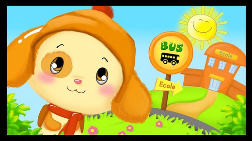 Je vais à l'école - comptine Titounis