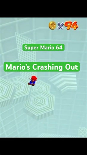 Quick Clip - Mario's Crashing Out - Super Mario 64 (3D All-Stars)