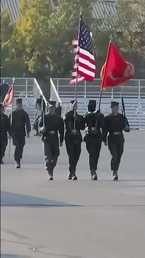 Marine Corps Officer School cadets graduation march #usmc #marinecorps #bootcamp #usmarines
