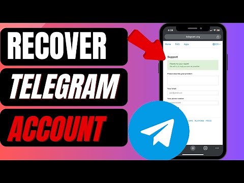 How To Restore Telegram Account | Recover Telegram Account (It Works)