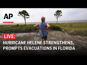 LIVE: Hurricane Helene strengthens, prompts evacuations in Florida