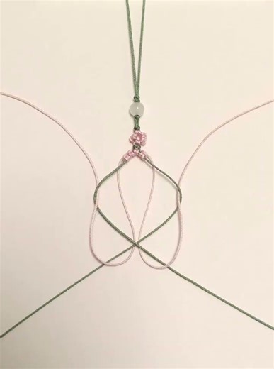 Flower lanyard tutorial#Hand-woven rope#Rope weaving tutorial#Lanyard#Pendant#Wristband