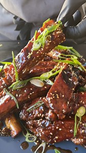 177K views · 1.1K reactions | Soy ribs. Soy good. Soy Glaze Deliciousness: 1 ½ tsp Chinese five spice 1 tsp white pepper 2-inch ginger, peeled and grated 5 garlic cloves, grated 1 cup hoisin ½ cup rice vinegar ½ cup soy sauce 1/3 cup honey ¼ cup brown sugar 2 cups water #MEATER #MEATERmade | MEATER | Facebook