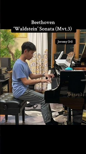 Beethoven Sonata Op.53 ‘Waldstein’ -Jeremy Liu (14) #piano #classicalmusic #beethoven #waldstein